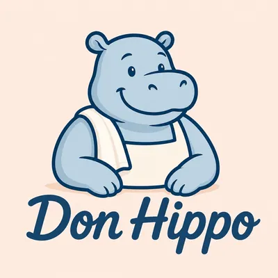 Logo de Don Hippo, marca registrada con Intelecta Abogadas
