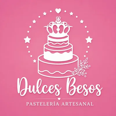 Logo de Dulces Besos, marca registrada con Intelecta Abogadas